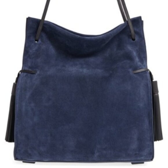💕ALLSAINTS💕 Freedom Hobo Slouchy Handbag Suede - Picture 3 of 8